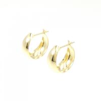 【新品】K18YG フープピアス