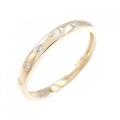 K18PG ダイヤモンド リング 0.14CT