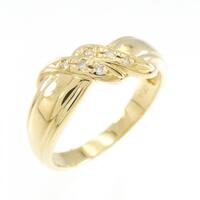 K18YG ダイヤモンド リング 0.04CT