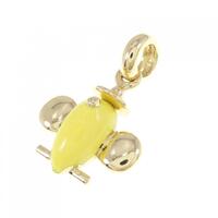 750YG エアプレーン エナメル ペンダント