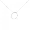 K18WG ダイヤモンド ネックレス 0.52CT