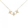 K18YG 2WAY ダイヤモンド ネックレス 0.20CT