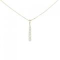 K18YG ダイヤモンド ネックレス 0.32CT