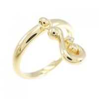 K18YG ダイヤモンド リング 0.01CT