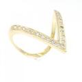 K18YG ダイヤモンド リング 0.17CT