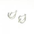 PT ダイヤモンド ピアス 0.08CT