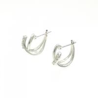 PT ダイヤモンド ピアス 0.08CT