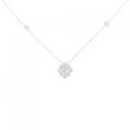 PT/純PT フラワー ダイヤモンド ネックレス 1.00CT