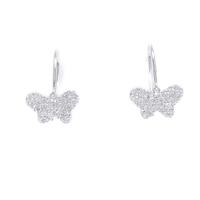 ポンテヴェキオ バタフライ ダイヤモンド ピアス 0.43CT