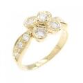 750YG ダイヤモンド リング 0.73CT