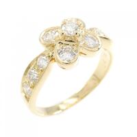 750YG ダイヤモンド リング 0.73CT