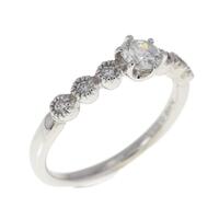 【リメイク】プラチナダイヤモンドリング 0.246CT F SI1 GOOD