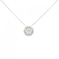 K18WG ダイヤモンド ネックレス 1.00CT