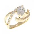 K18YG ダイヤモンド リング 1.135CT