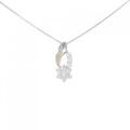 PT フラワー ダイヤモンド ネックレス 0.50CT