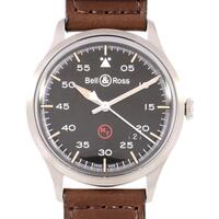 【新品】ベル&ロス BR V1?92ミリタリー BRV192?MIL?ST/SCA SS 自動巻