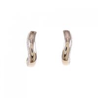 K18PG ダイヤモンド ピアス