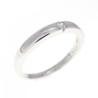 K18WG ダイヤモンド リング 0.05CT