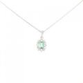 PT エメラルド ネックレス 0.26CT