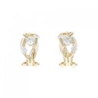 K18YG ダイヤモンド イヤリング 0.52CT