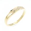 K18YG ダイヤモンド リング 0.02CT