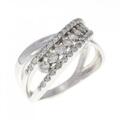 K18WG ダイヤモンド リング 0.50CT