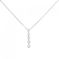 PT ダイヤモンド ネックレス 0.50CT
