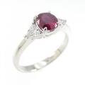 PT ルビー リング 0.77CT