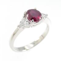 PT ルビー リング 0.77CT