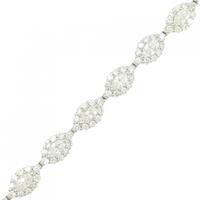 【リメイク】PT ダイヤモンド ブレスレット 5.07CT