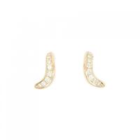 K18PG ダイヤモンド ピアス 0.24CT