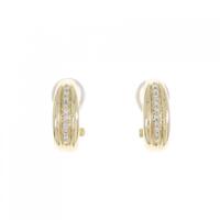 K18YG ダイヤモンド ピアス/イヤリング 0.18CT