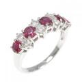PT ルビー リング 0.64CT