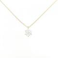 【リメイク】K18YG ダイヤモンドネックレス 0.317CT F SI2 EXT