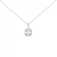 【新品】PT ダイヤモンド ネックレス 0.275CT E SI2 Good