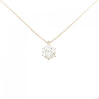【リメイク】K18PG ダイヤモンドネックレス 1.015CT L SI2 VG
