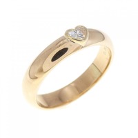 K18YG ハート ダイヤモンド リング 0.08CT