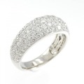 PT パヴェ ダイヤモンド リング 1.50CT