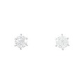 【リメイク】PT ダイヤモンド ピアス 0.317CT 0.321CT G I1 VG?GOOD