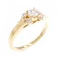 カルティエ バレリーナ リング 0.19CT E IF 3EXT