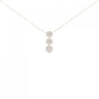 K14PG ダイヤモンド ネックレス 0.50CT