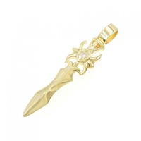 K18YG ダイヤモンド ペンダント 0.05CT