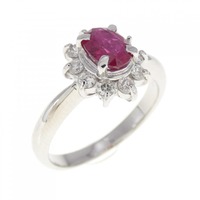 PT ルビー リング 0.62CT