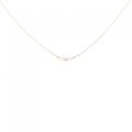 K18YG ダイヤモンド ネックレス 0.01CT