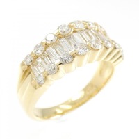 K18YG ダイヤモンド リング 1.28CT