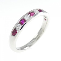 ティファニー ハーフサークル チャネルセッティング リング