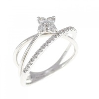 K18WG ダイヤモンド リング 0.30CT