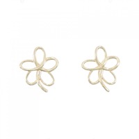 ティファニー 750YG フラワー ピアス