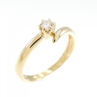 K18YG ダイヤモンド リング 0.09CT