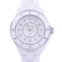 シャネル J12 33mmセラミック・12P H5703 セラミック クォーツ